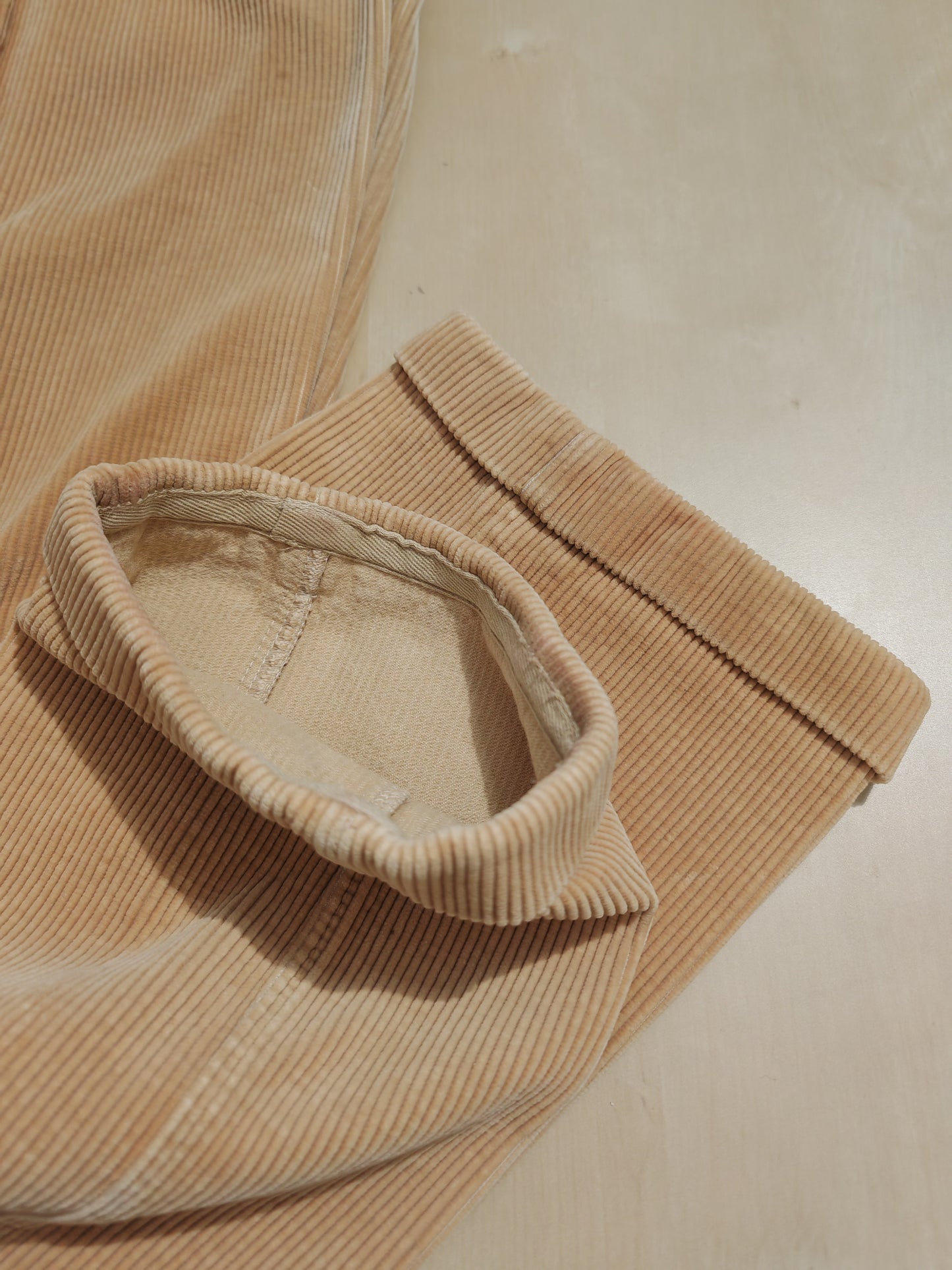 Pantalone Barbour anni '90 in velluto a coste beige - tg. 34 (=48)