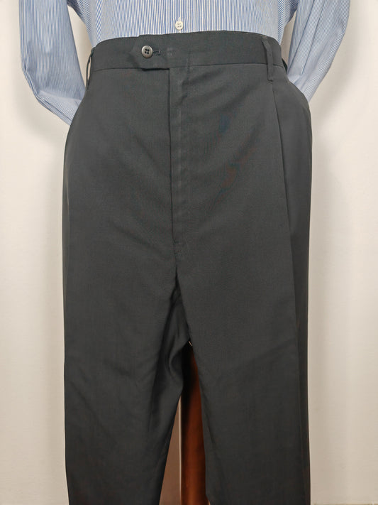 Pantalone sartoriale in fresco lana blu - tg. 60/62