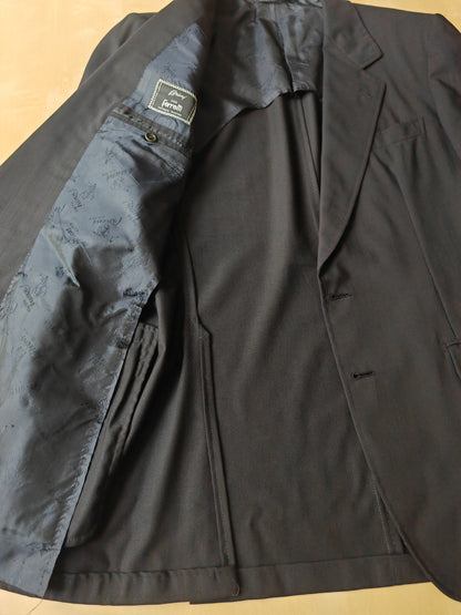 Completo Brioni estivo blu in fresco lana - tg. 50