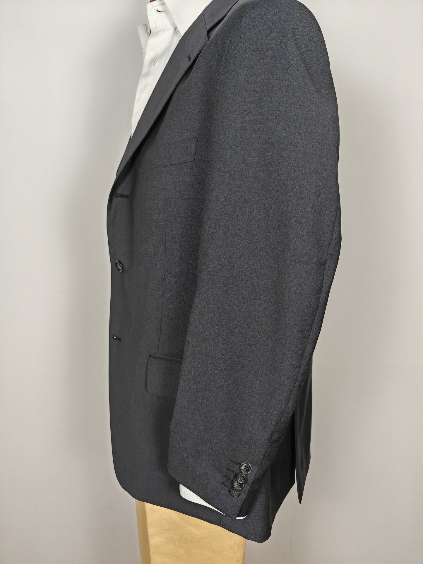 Giacca Lardini in fresco lana grigio - tg. 50 drop 4